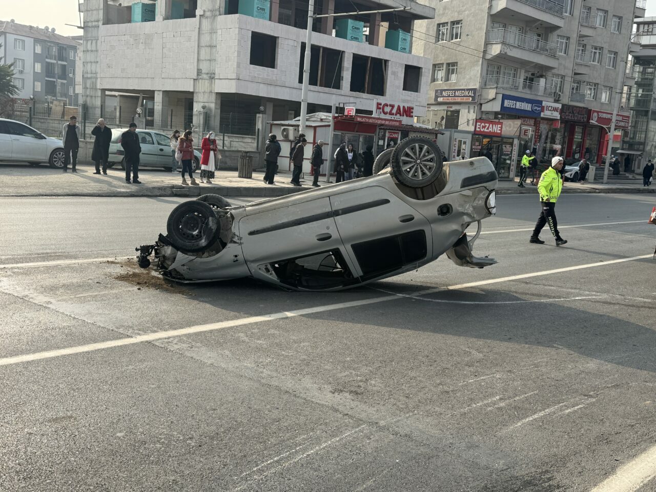 Malatya’da iki ayrı trafik kazası: 5 yaralı