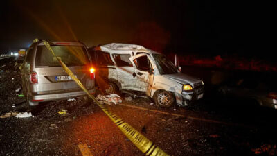 Katliam gibi kaza: 4 kişi öldü, 5 kişi yaralandı