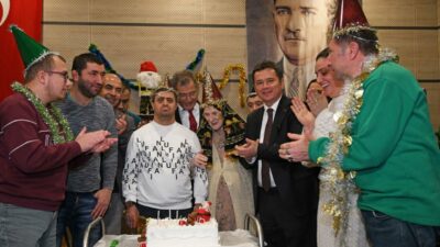 Başkan Aydın’dan OBAM’da yeni yıl buluşması