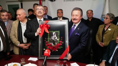 BALGÖÇ’te duygu yüklü buluşma; Devlet eski Bakanı Cavit Çağlar’ı ağırladılar