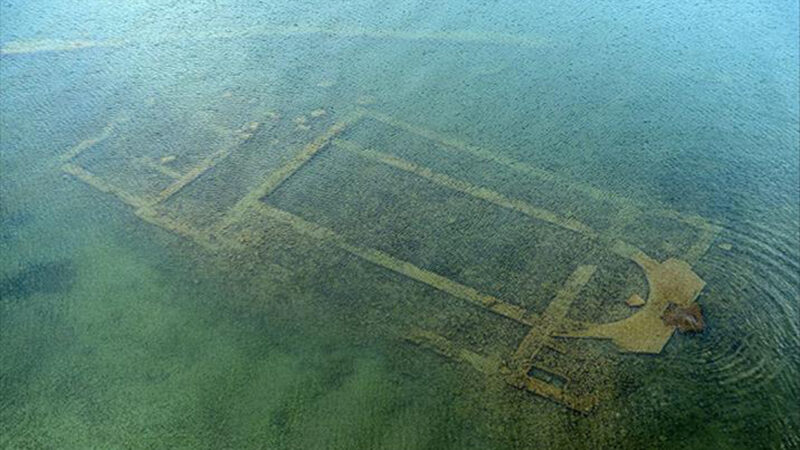 İznik Gölü'nde 11 yıl önce 20 metre açıkta, yaklaşık 2