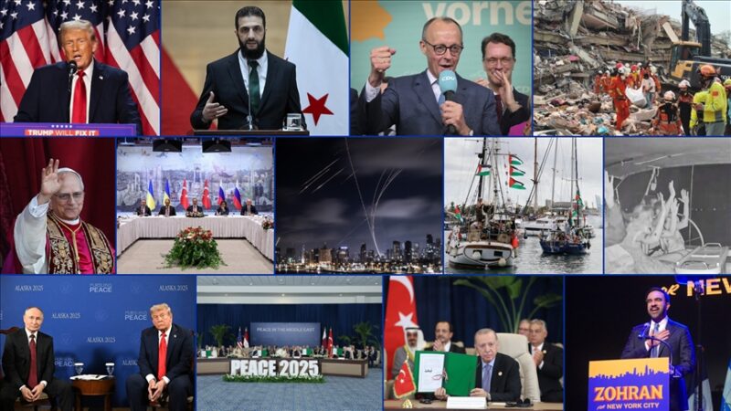 Dünyada 2025 böyle geçti!