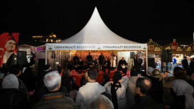 Osmangazi Meydanı nağmelerle ısındı