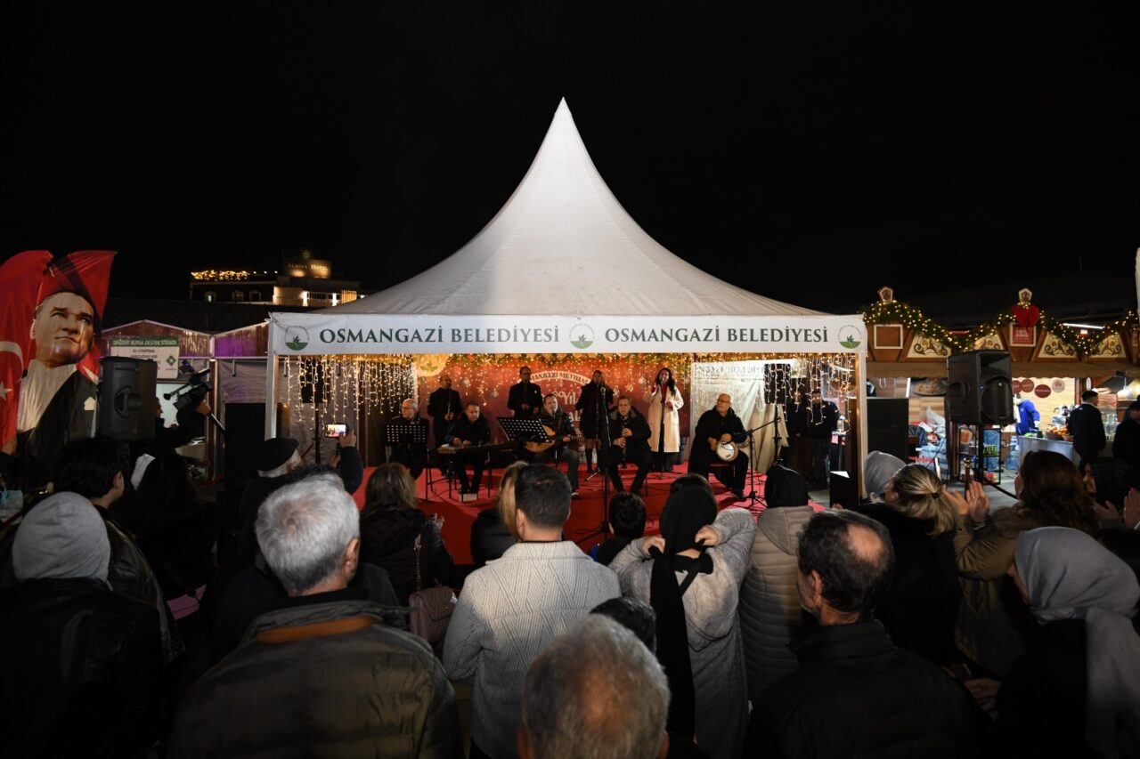 Osmangazi Meydanı nağmelerle ısındı