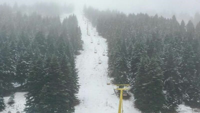 Uludağ’da göz gözü görmüyor!