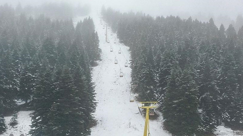Uludağ’da göz gözü görmüyor! Uludağ’da göz gözü görmüyor!