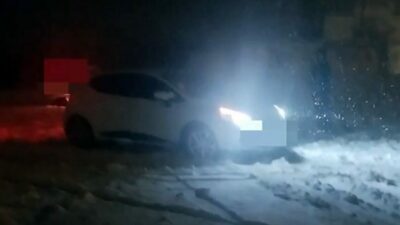 Uludağ’da drift atan ehliyetsiz sürücüye 65 bin TL ceza