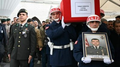 Üsteğmen Yusuf Çürüttü’ye acı veda