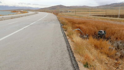 Van’da otomobilin sazlık alana düşmesi sonucu 5 kişi yaralandı