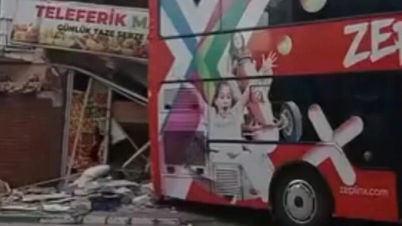 Bursa’da çift katlı otobüs dehşeti