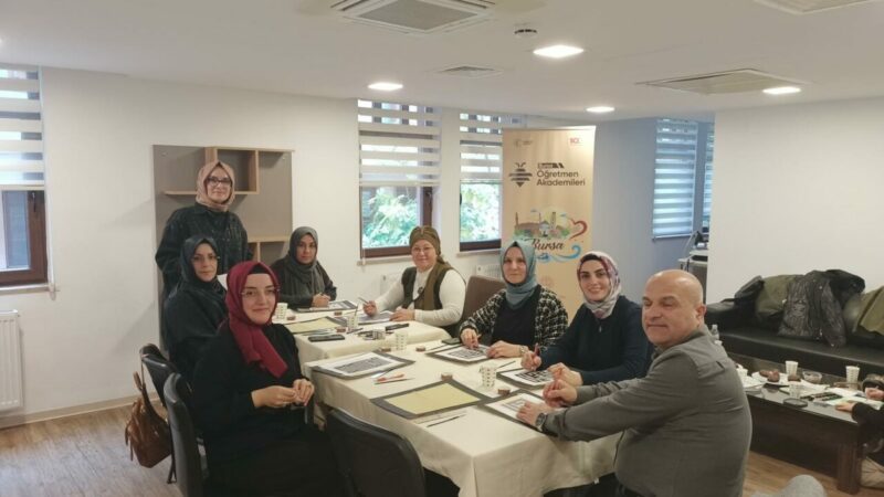 Bursa Olgunlaşma Enstitüsü’nde ‘Küfi Hat’ buluşması