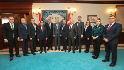 Bursa Valisi Ayyıldız, Dünya Gümrük Günü’nde heyeti kabul etti