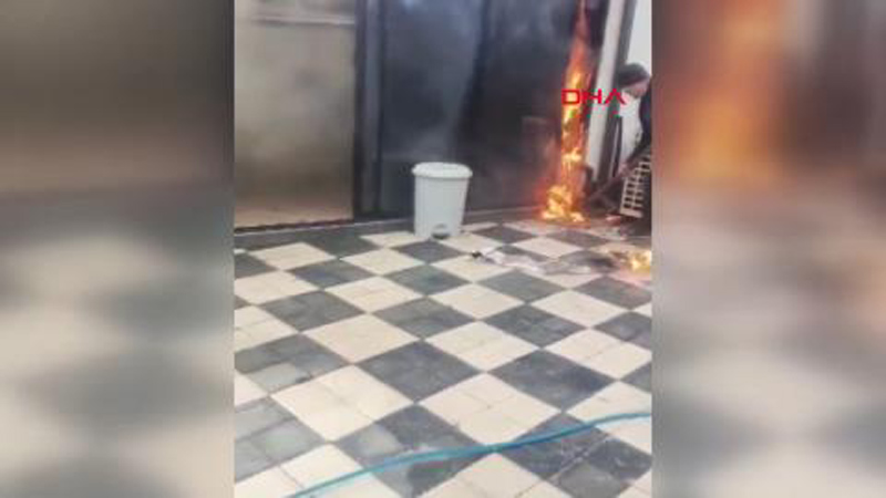 Bursa’da korkutan yangın