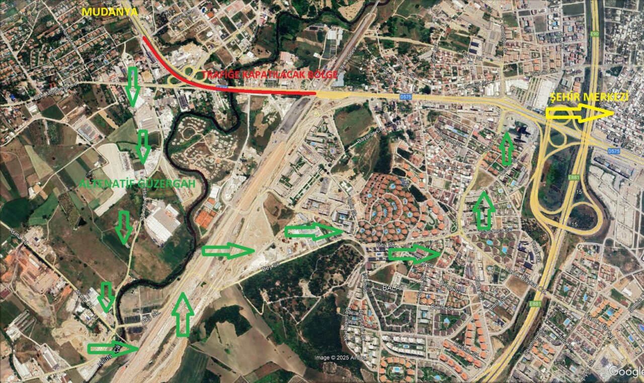 Bursalılar dikkat! Bursa-Mudanya yolu 5 gece trafiğe kapatılıyor… Bursalılar dikkat! Bursa-Mudanya yolu 5 gece trafiğe kapatılıyor…