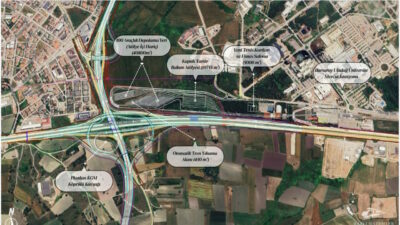 Bursa’da raylı sisteme 1,2 kilometrelik yeni hat ve depo sahası