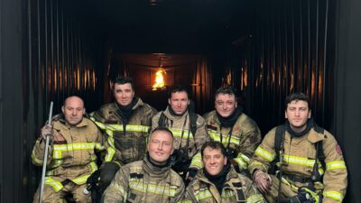 Bursa Büyükşehir itfaiyesinden Koç Üniversitesi’ne eğitim