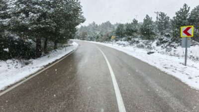 Bursa Gemlik’te karla mücadele