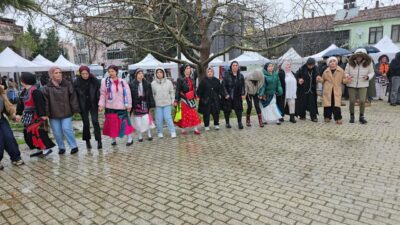 Bursa’daki bu şenliği yağmur bile engelleyemedi