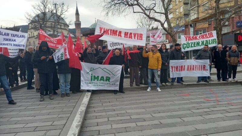 Bursa’nın Mudanya ilçesinde 2 bin binaya yıkım kararına tepki