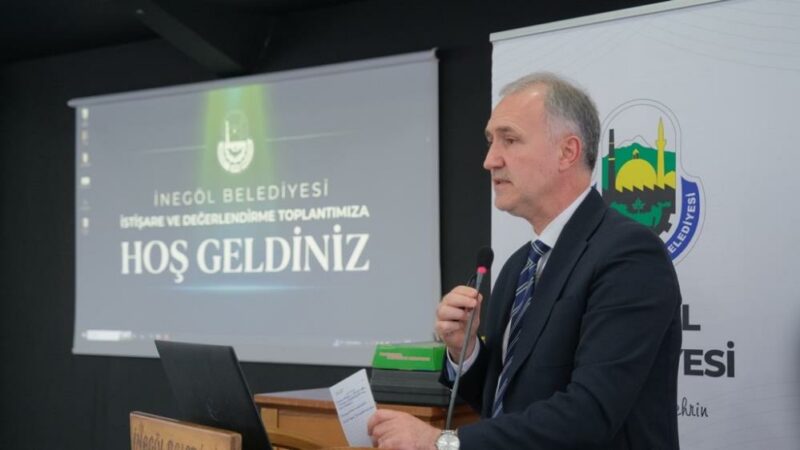 İnegöl Belediyesi’nin her yıl geleneksel olarak gerçekleştirdiği yıllık değerlendirme ve