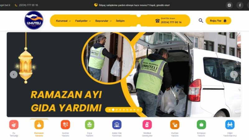Bursa’nın o ilçesinde ihtiyaç sahiplerine yardım platformu açıldı İnegöl Belediyesi’nin sosyal yardım çalışmalarını daha hızlı ve erişilebilir hale