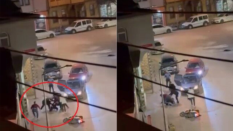 Bursa’da sokak ortasında dehşet Bursa'nın İnegöl ilçesinde, İsmail D. (19), tartıştığı ağabeyi Fatih D.'yi