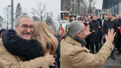 Bursa’da öğrencileri gözyaşlarına boğan veda!
