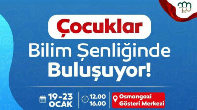 Bursa Osmangazi’de çocuk ve gençlere güzel haber!