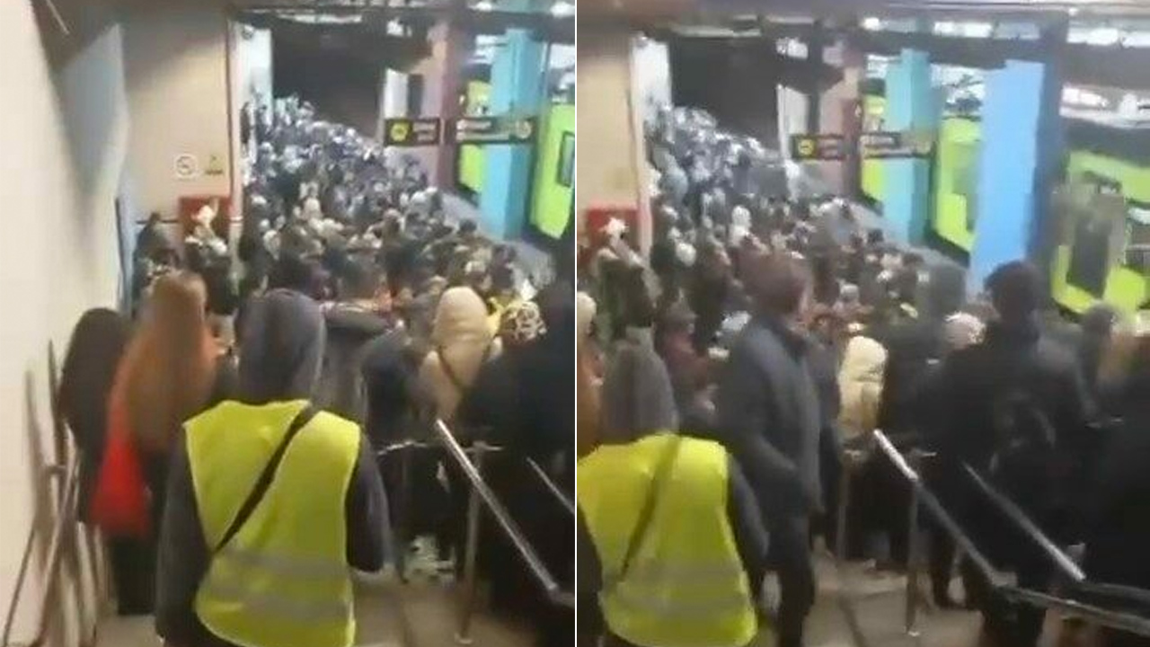 Bursa’da metro seferlerini aksatan olay!