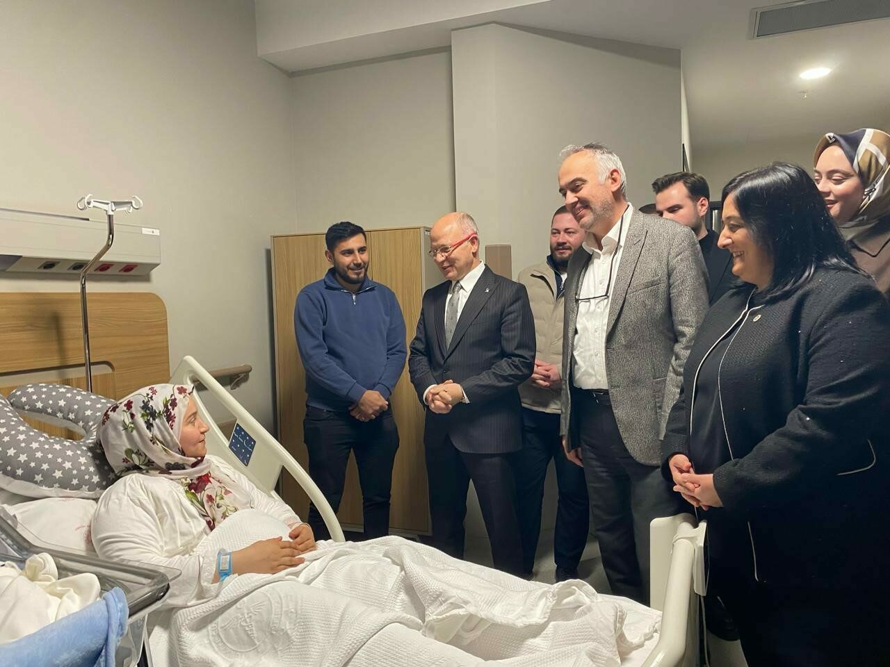 Bursa’da 2026’nın ilk bebeği Şehir Hastanesi’nde dünyaya gözlerini açtı