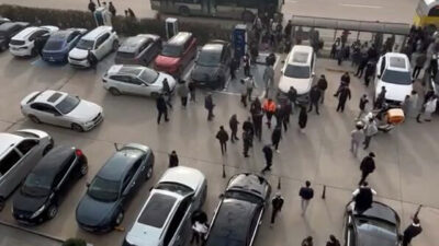 Bursa’da AVM otoparkında kavga