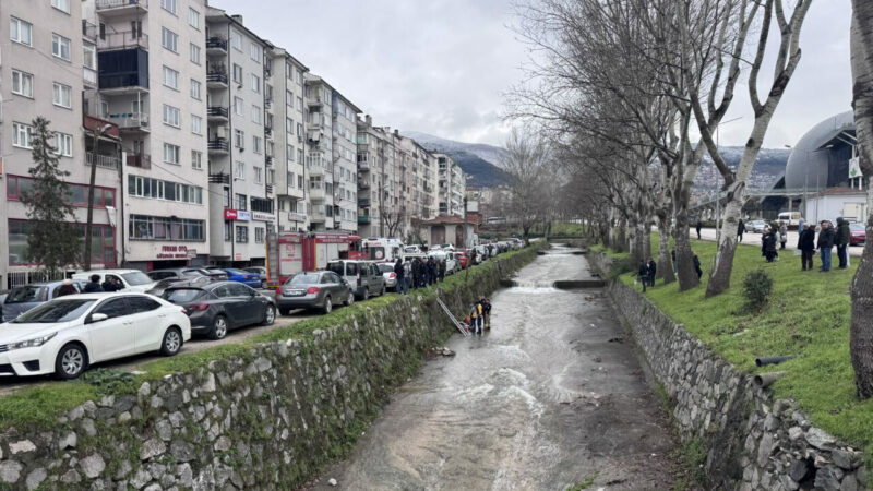 Bursa’da dere yatağında ceset bulundu