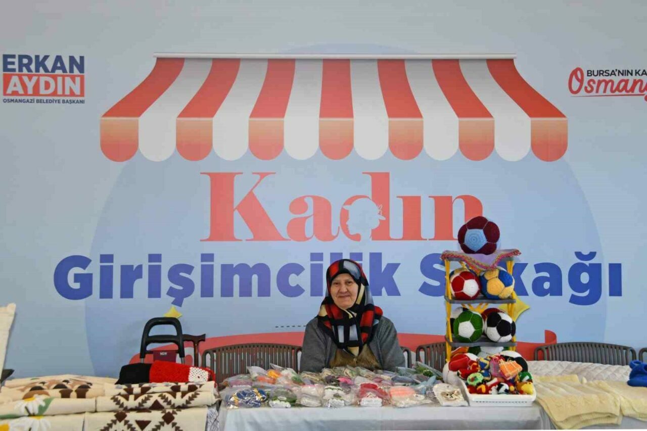 Bursa’da girişimci kadınların el emeği görücüye çıktı