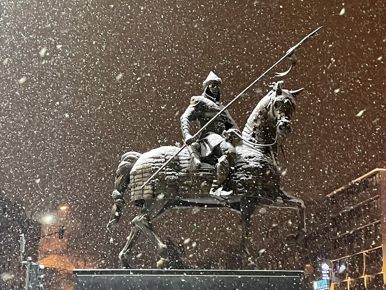 Bursa’da kar yağışı