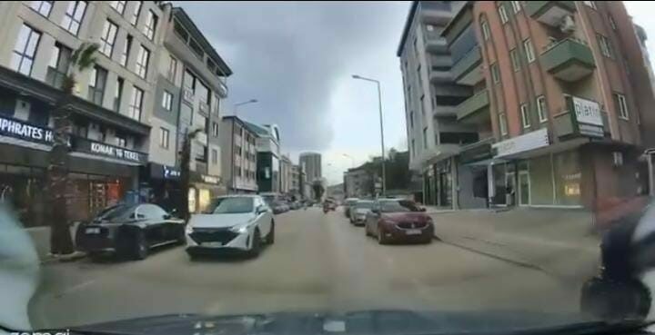 Bursa’da kaza anı Bursa’da kaza anı