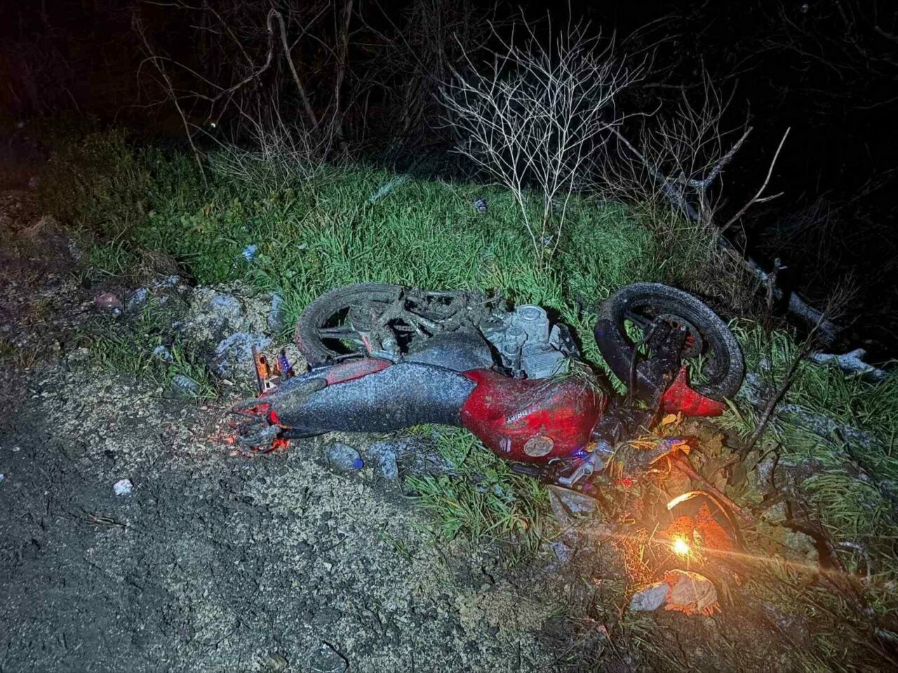 Bursa’da motosiklet kazası! Sürücünün durumu ağır