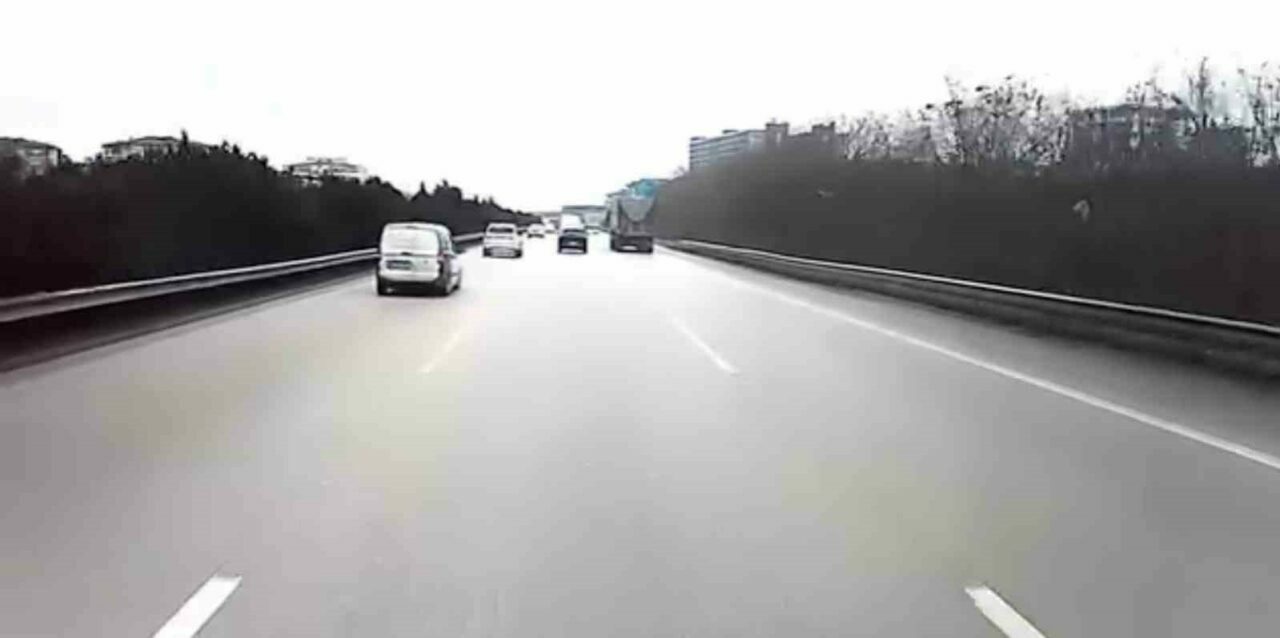 Bursa’da otoyolda facianın eşiğinden dönüldü