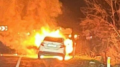 Bursa’da seyir halindeyken yandı