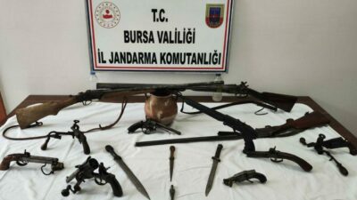 Bursa’da tarihi eser operasyonu