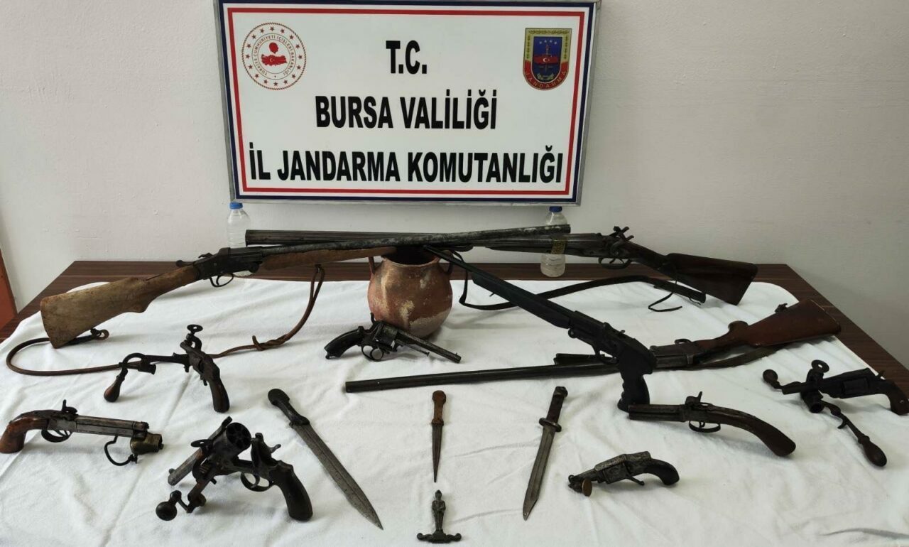 Bursa’da tarihi eser operasyonu