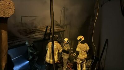 Bursa’da yangın paniği