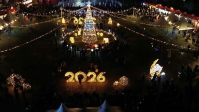 Bursalılar yeni yıla böyle girdi