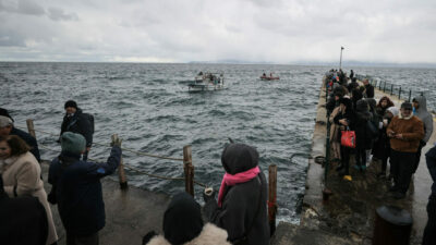 Bursa’da Hristiyan ayini: Denizden haç çıkarma töreni yapıldı