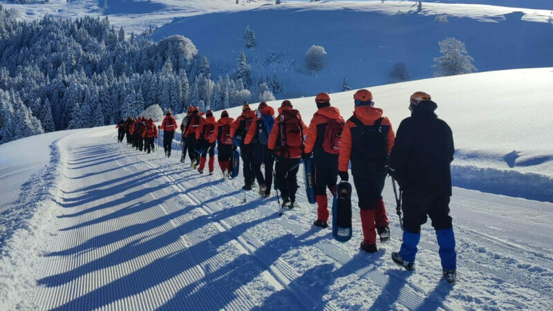 Bursa’nın zirvesinde zorlu eğitim Bursa’nın zirvesinde zorlu eğitim