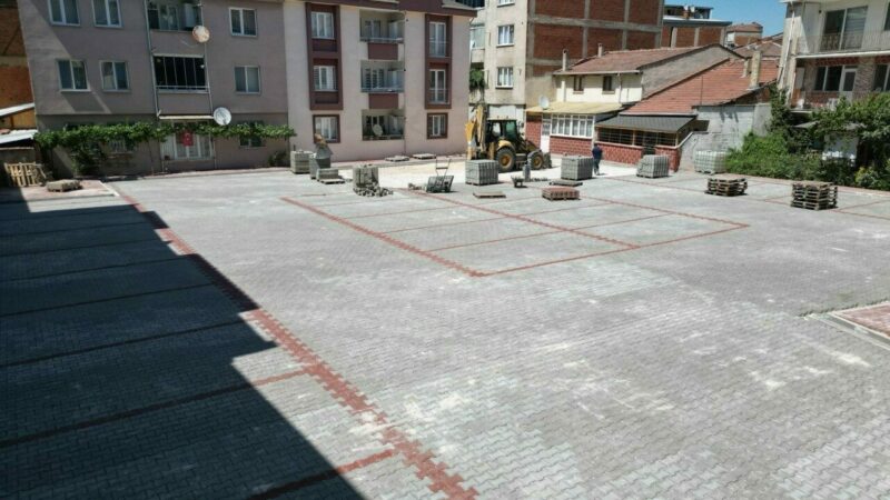 Bursa’ya 2017 araçlık yeni otopark İnegöl Belediyesi 2025 yılında Fen İşleri Müdürlüğü ve Park Bahçeler