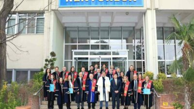 BUÜ’de profesörlük belgeleri törenle takdim edildi
