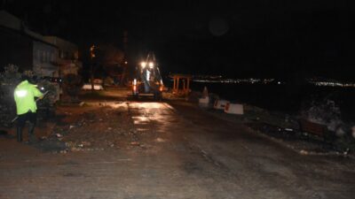 Bursa’da fırtına sonrası temizlik