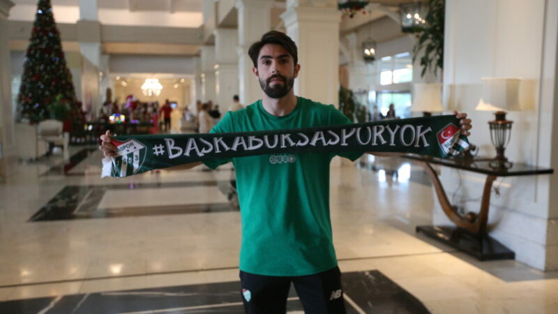 Bursaspor’un yeni transferinden ilk mesaj