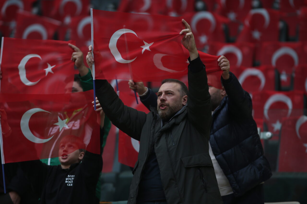 Bursaspor maçında görsel şov!