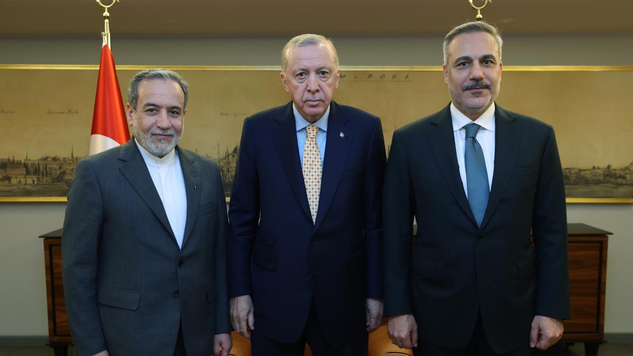 Cumhurbaşkanı Erdoğan, Arakçi’yi kabul etti